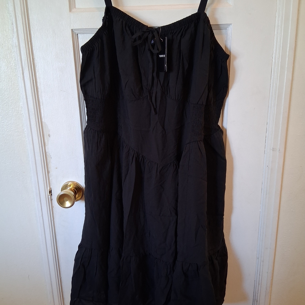 Torrid Black Midi Dress